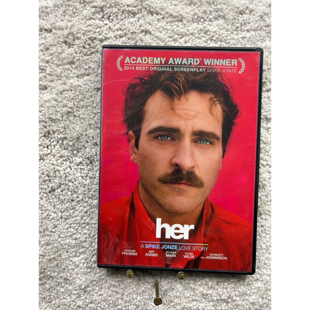 Her DVD 2014‎ Joaquin Phoenix Spike Jonze Academy Award Best Original Screenplay